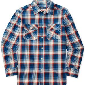 Ralph Lauren Polo Boys Plaid Twill Workshirt 2T